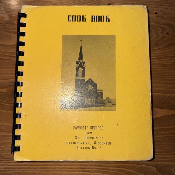 Other - VTG St. Joseph's Church Womens Cookbook Food Kellnersville, Wisconsin 1977